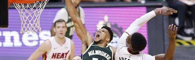  阿德巴约两双热火复仇雄鹿  